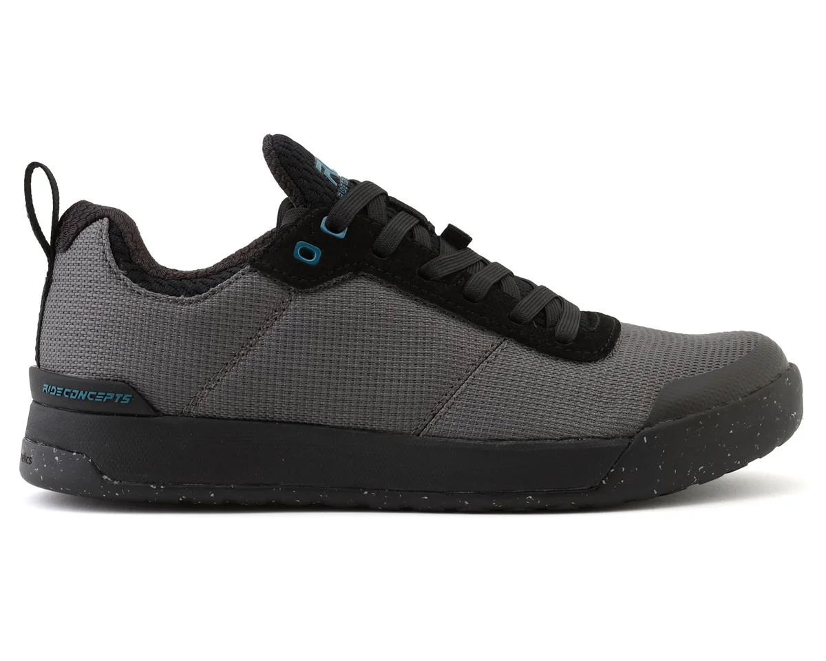 Ride Concepts Women's Accomplice Flat Pedal Shoes (Charcoal/Tahoe Blue) (9)